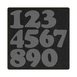 Accuquilt Skabelon - Tal 55099