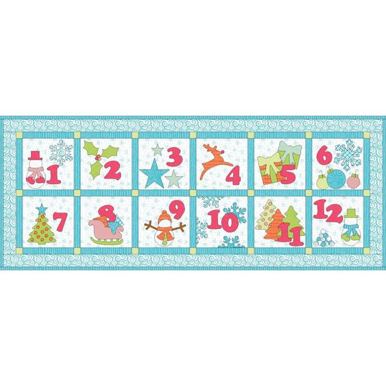 Accuquilt Skabelon - Tal 55099