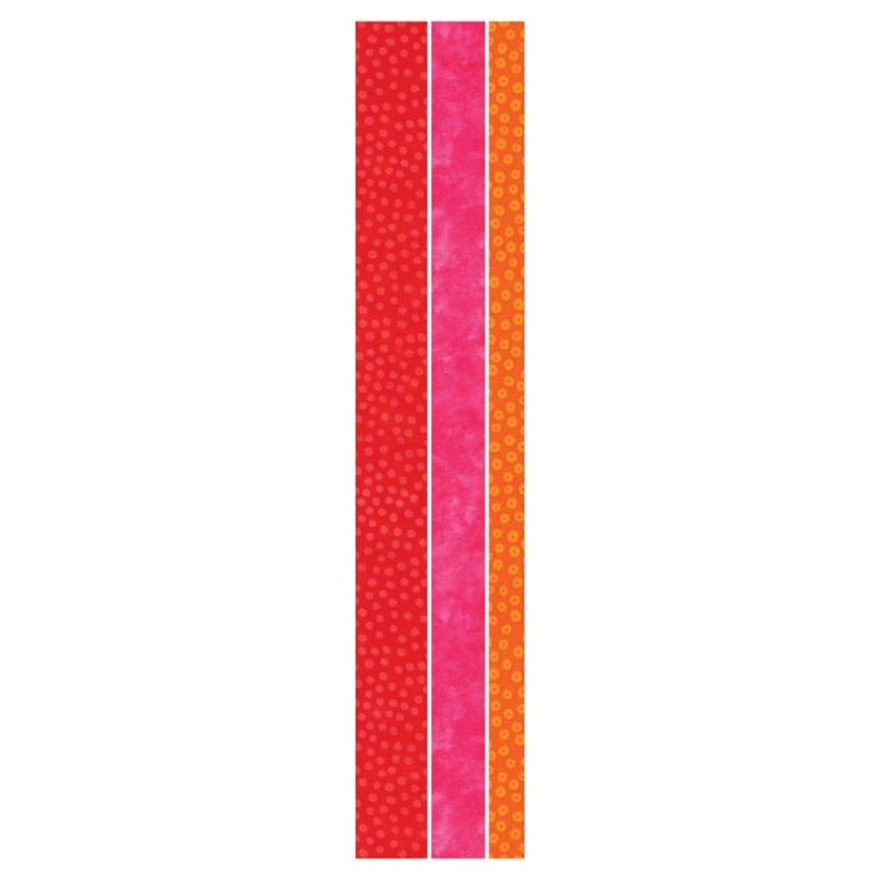 Accuquilt Skabelon - Strimmelsk�rer 1", 1�", 2" 55164
