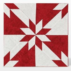 Accuquilt Skabelon - Hunter star 55166