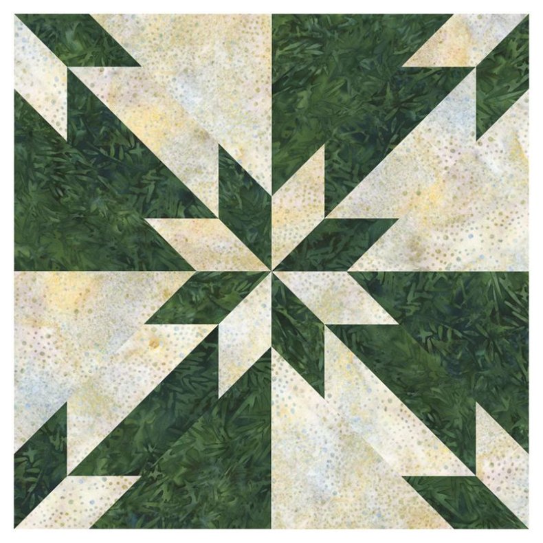 Accuquilt Skabelon - Hunter star 55166
