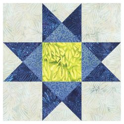 Accuquilt Skabelon - Ohio star 55174