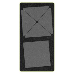 Accuquilt Skabelon - Ohio star 55174