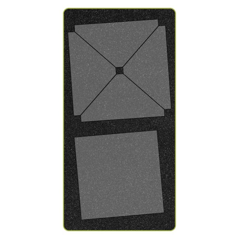 Accuquilt Skabelon - Ohio star 55174
