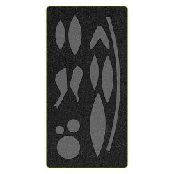 Accuquilt Skabelon - Simple shapes 55177