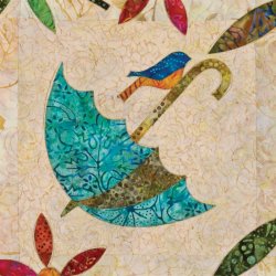 Accuquilt Skabelon - Dancing umbrella 55178