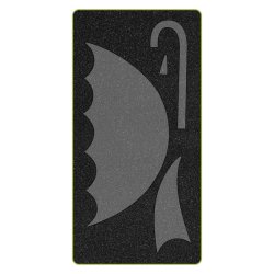 Accuquilt Skabelon - Dancing umbrella 55178