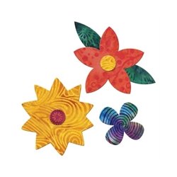 Accuquilt Skabelon - Flower bunch 55332