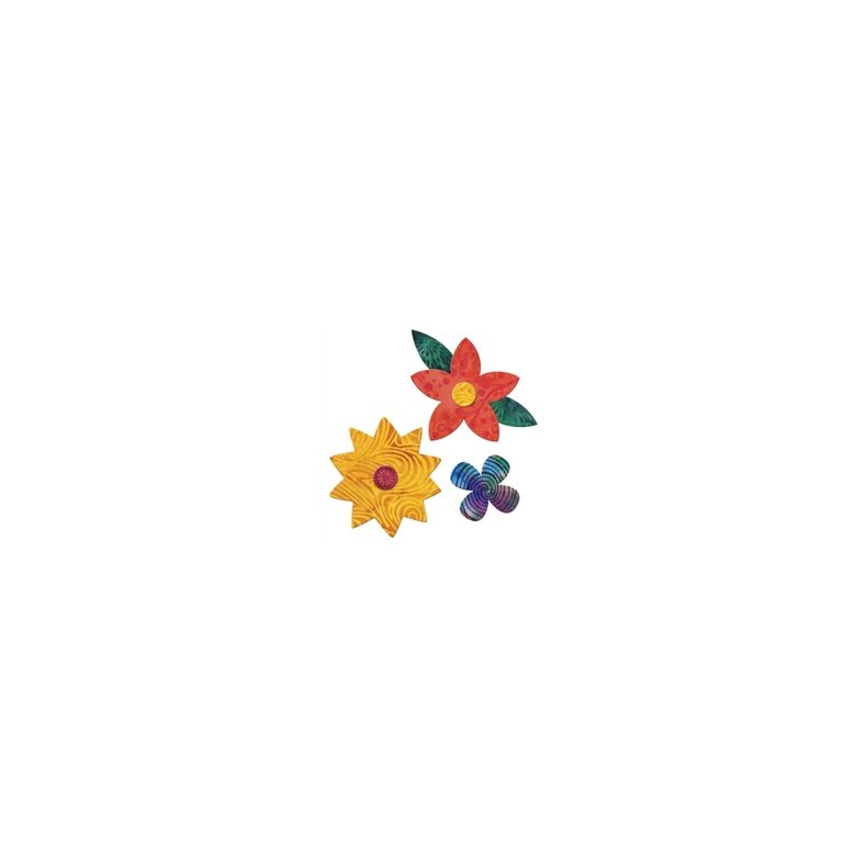 Accuquilt Skabelon - Flower bunch 55332