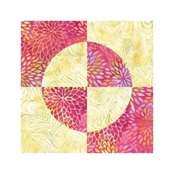 Accuquilt Skabelon - Drunkard's path 4" 55338