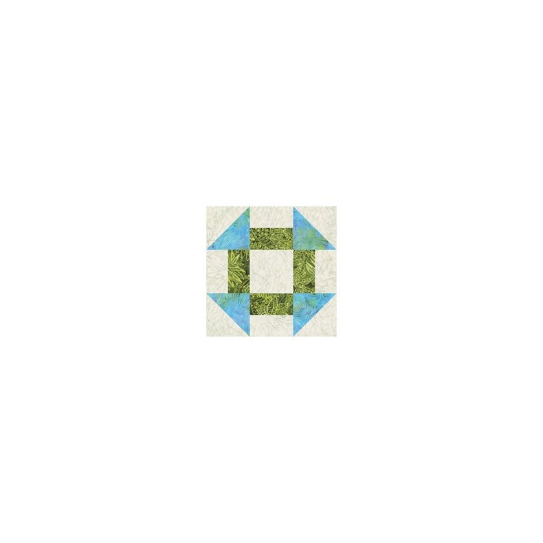 Accuquilt Skabelon - Churn dash 9" 55339