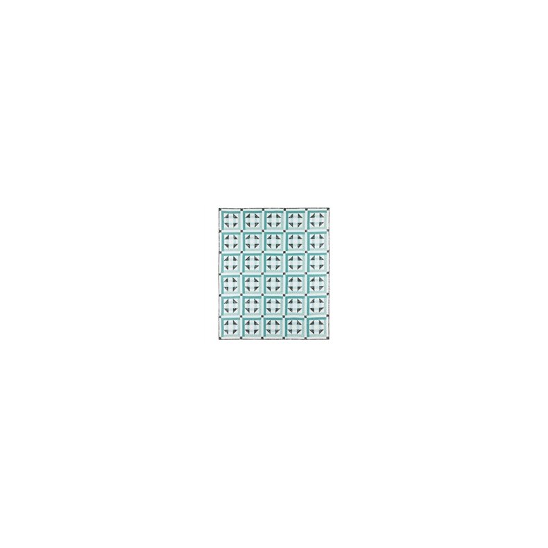 Accuquilt Skabelon - Churn dash 9" 55339