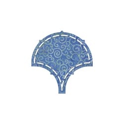 Accuquilt Skabelon - Clamshell 4" 55435