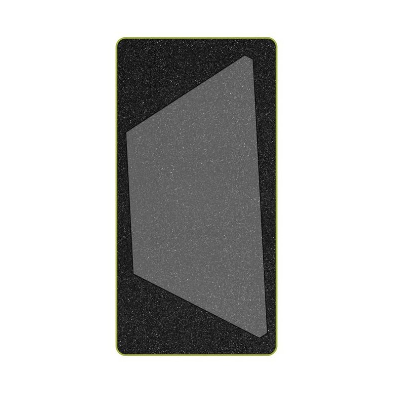 Accuquilt Skabelon - Halv sekskant 4�" 55437