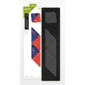 Accuquilt Skabelon - Trekanter, Setting 4