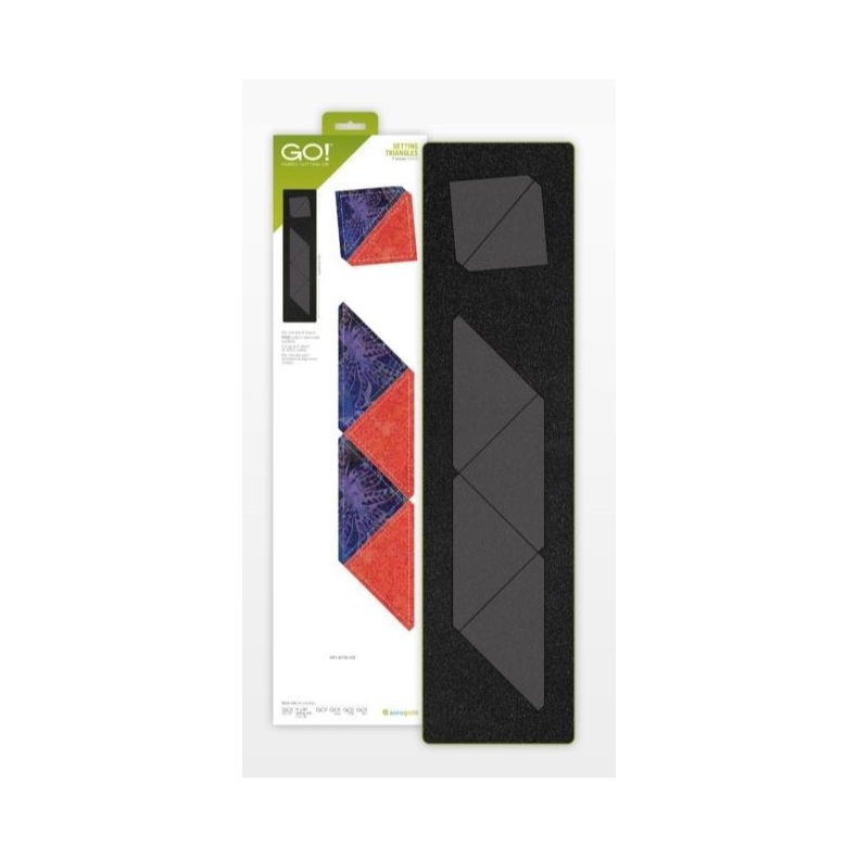 Accuquilt Skabelon - Trekanter, Setting 4" 55549