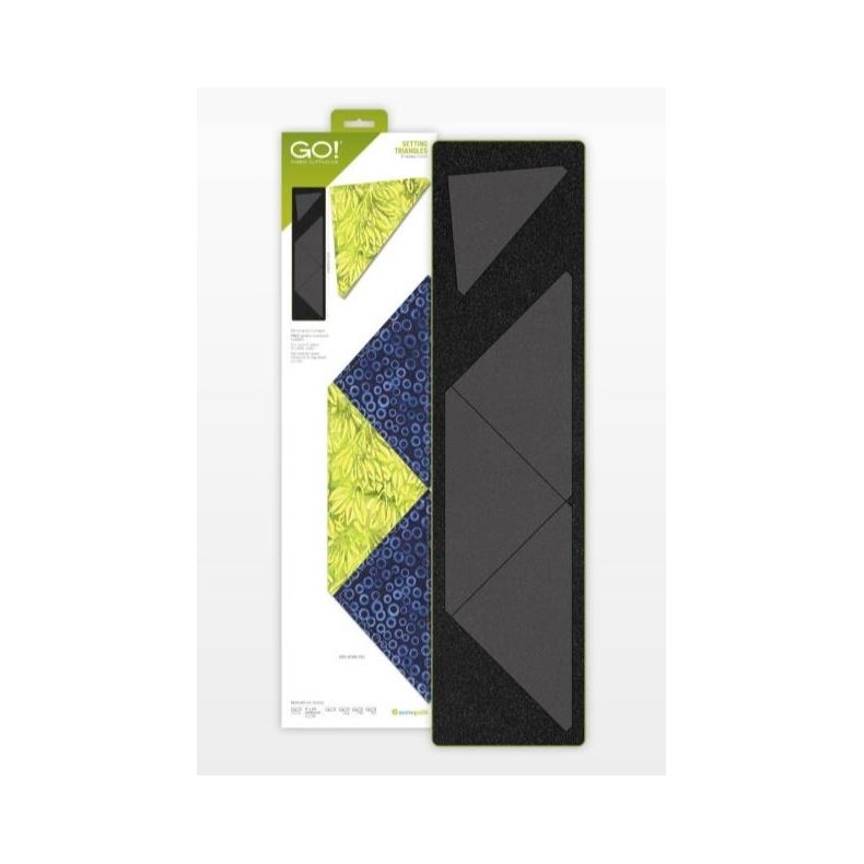 Accuquilt Skabelon - Trekanter, Setting 6" 55550