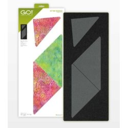 Accuquilt Skabelon - Trekanter, Setting 8" 55551