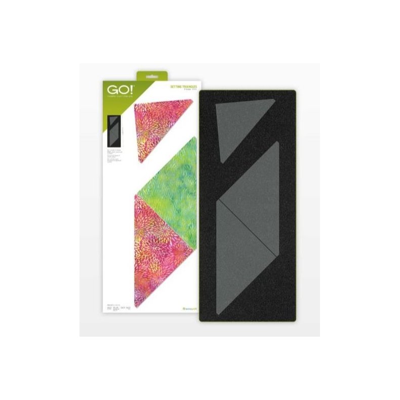 Accuquilt Skabelon - Trekanter, Setting 8" 55551