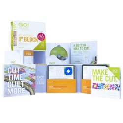 Accuquilt Skabeloner - Go! Qube 9" Block Mix & Match 57777