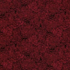 Tone-i-tone basisstof - Qp32  Hens & Chicks Ruby