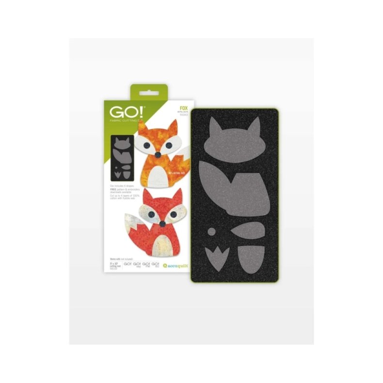 Accuquilt Skabelon - Fox 55343