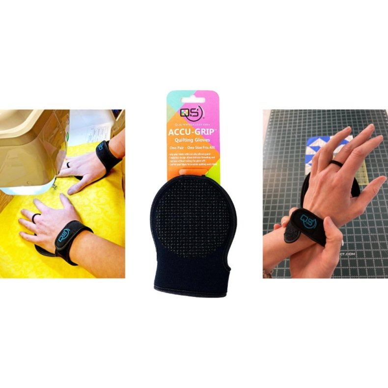 ACCU-GRIP - Quiltehandsker til frih�ndsquiltning 