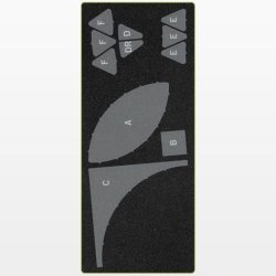 Accuquilt Skabelon - Pickle dish 10" 55539