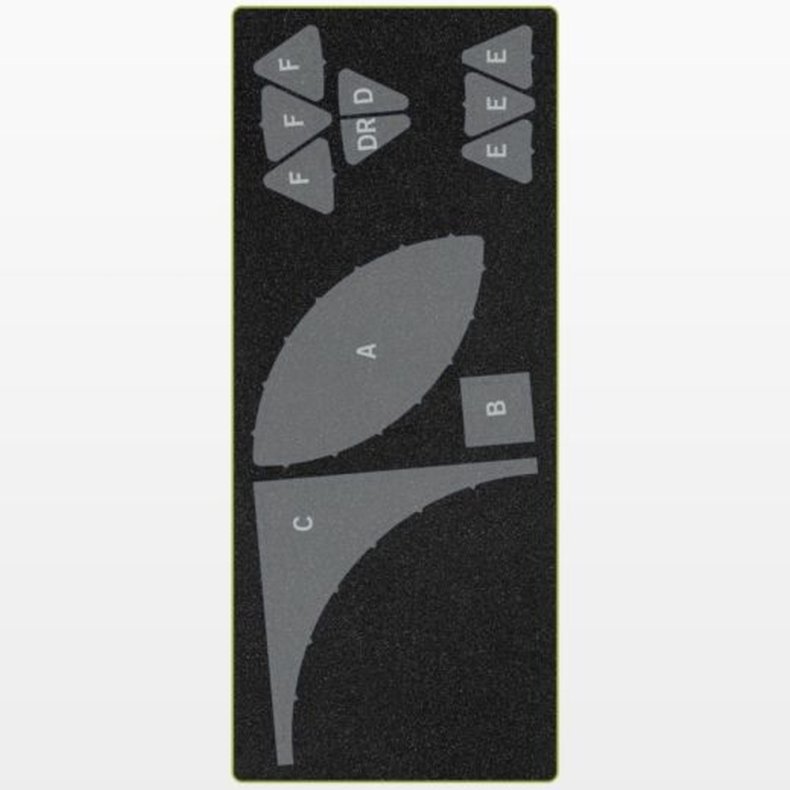 Accuquilt Skabelon - Pickle dish 10" 55539