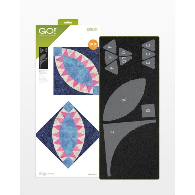 Accuquilt Skabelon - Pickle dish 10" 55539