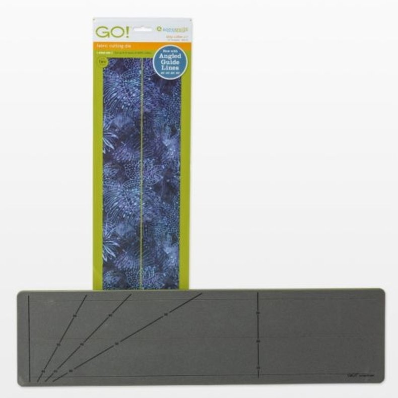 Accuquilt Skabelon - Strimmelsk�rer 2�" 55014