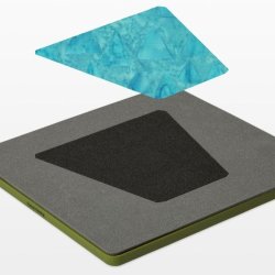 Accuquilt Skabelon - Tumbler, stor 55020