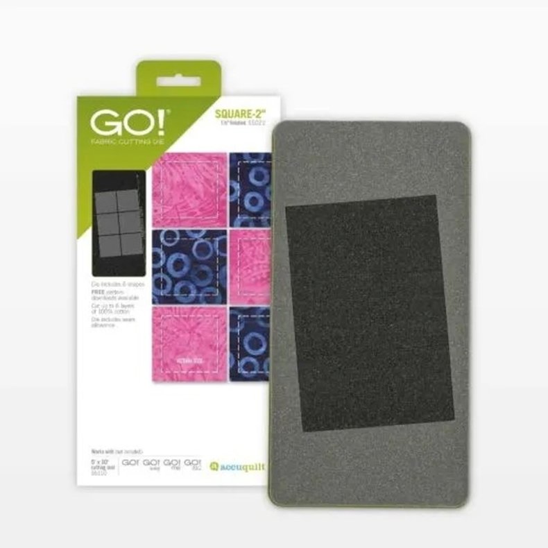 Accuquilt Skabelon - Kvadrat 2" (1�") 55022