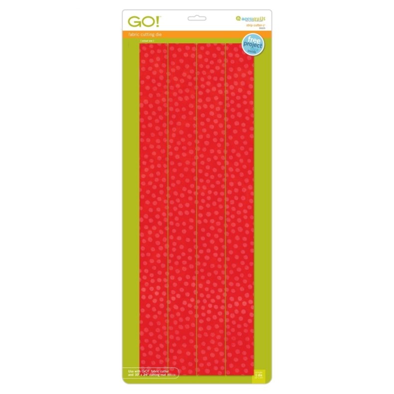 Accuquilt Skabelon - Strimmelsk�rer 2" 55025