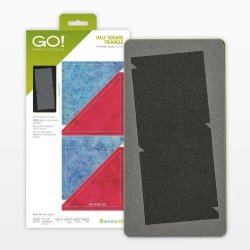 Accuquilt Skabelon - Half square triangle 4" 55031