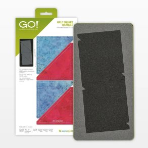 Accuquilt Skabelon - Half square triangle 4