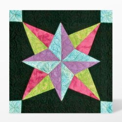 Accuquilt Skabelon - Blazing Star, stjerne 55051