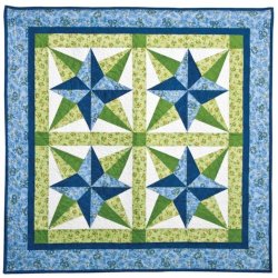 Accuquilt Skabelon - Blazing Star, stjerne 55051