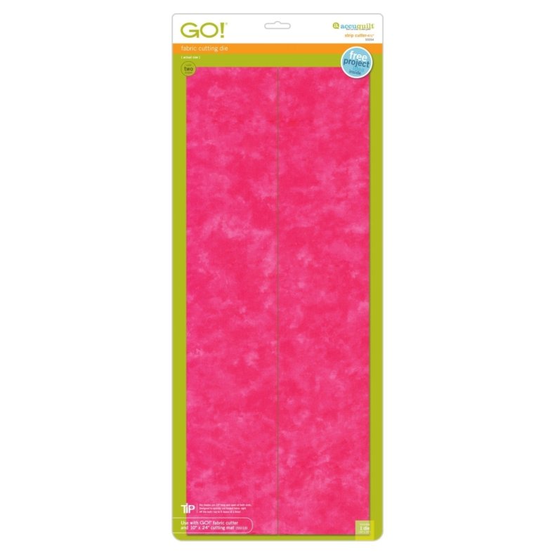 Accuquilt Skabelon - Strimmelsk�rer 4�" 55054