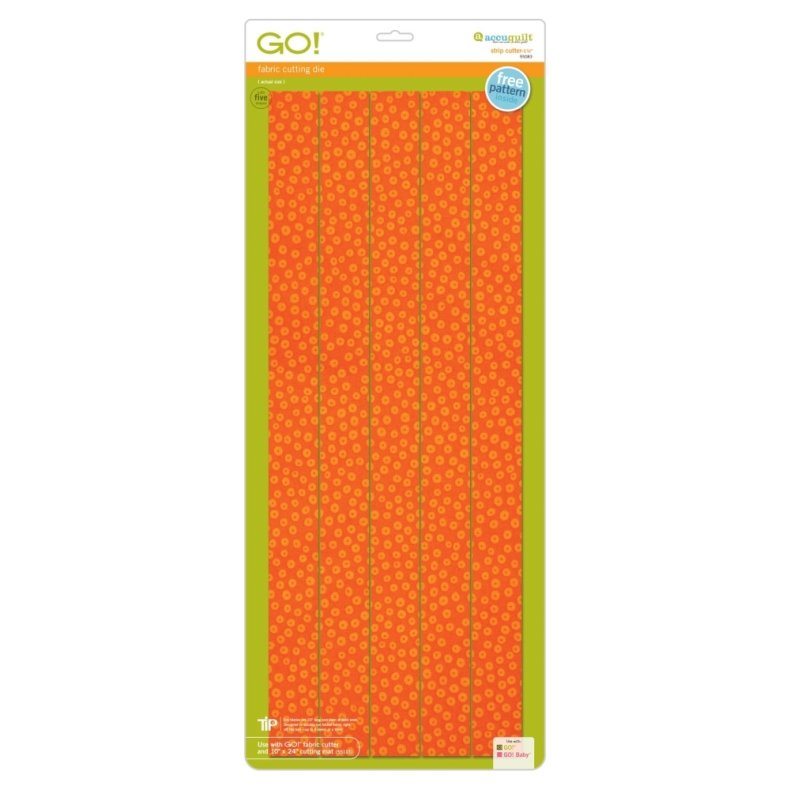 Accuquilt Skabelon - Strimmelsk�rer 1�" 55083