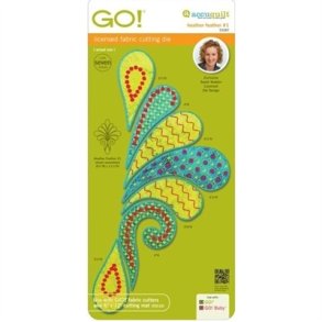 Accuquilt Skabelon - Heather feather 1 55087