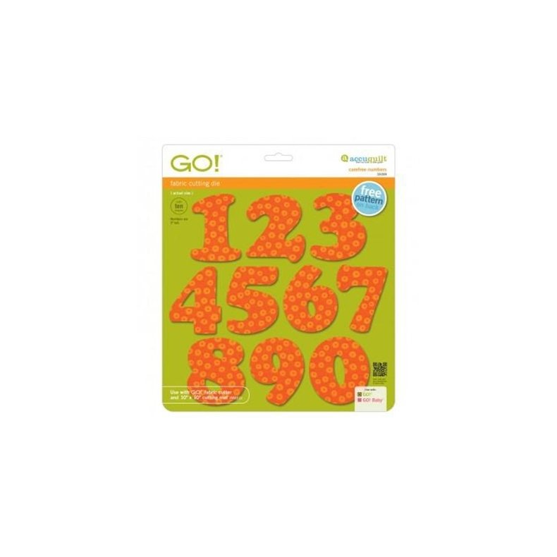 Accuquilt Skabelon - Tal 55099