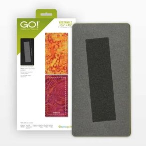 Accuquilt Skabelon - Rektangel 2� x 4�