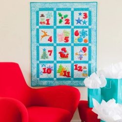 Accuquilt Skabelon - Sl�de og snekrystaller, jul 55322