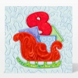 Accuquilt Skabelon - Sl�de og snekrystaller, jul 55322