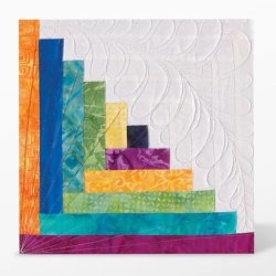 Accuquilt Skabelon - Log cabin 55349