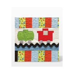 Accuquilt Skabelon - Tog 55367