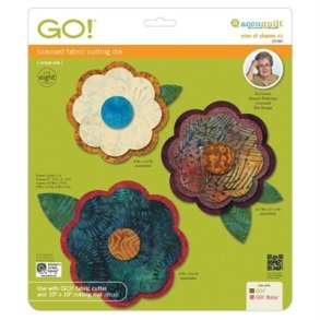 Accuquilt Skabelon - Rose Of Sharon 2, blomster 55382