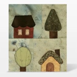 Accuquilt Skabelon - Sm� huse 55387