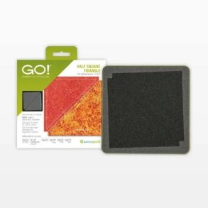 Accuquilt Skabelon - Half square 4�